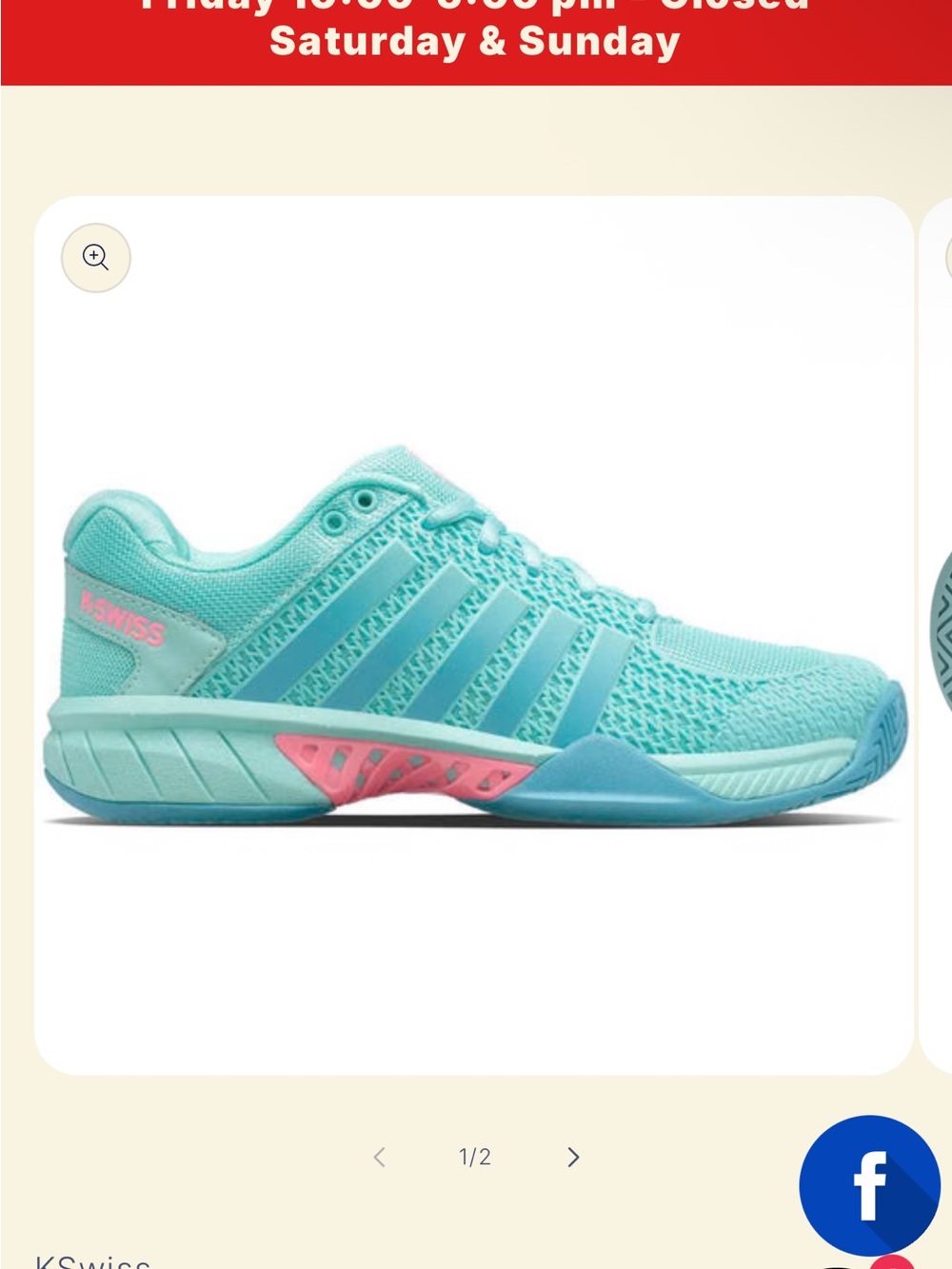 K-Swiss Women’s Express Light Pickleball Sneaker